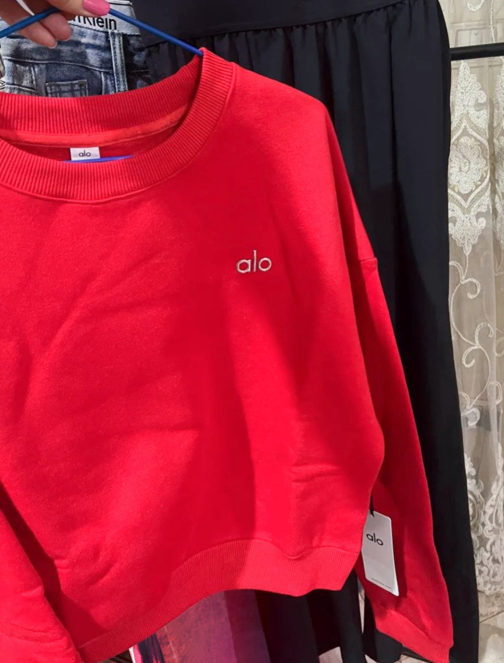 Pull over sweatshirt