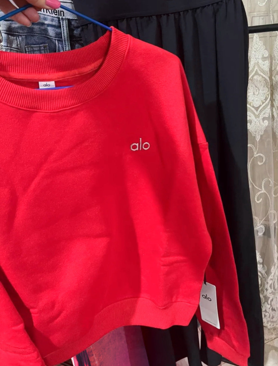 Pull over sweatshirt